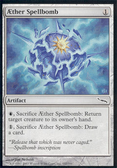 Aether Spellbomb (Mirrodin) Medium Play