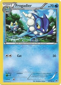 Frogadier (XY - BREAKthrough) Heavy Play Reverse Holofoil