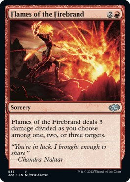 Flames of the Firebrand (Jumpstart 2022) Light Play