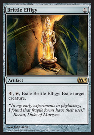 Brittle Effigy (Magic 2011 Core Set) Light Play