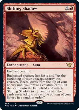 Shifting Shadow (Commander: Kamigawa: Neon Dynasty) Light Play