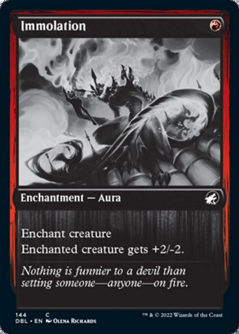 Immolation (Innistrad: Double Feature) Light Play