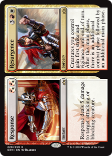 Response Resurgence (Guilds of Ravnica) Light Play