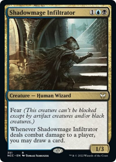 Shadowmage Infiltrator (Commander: Streets of New Capenna) Light Play