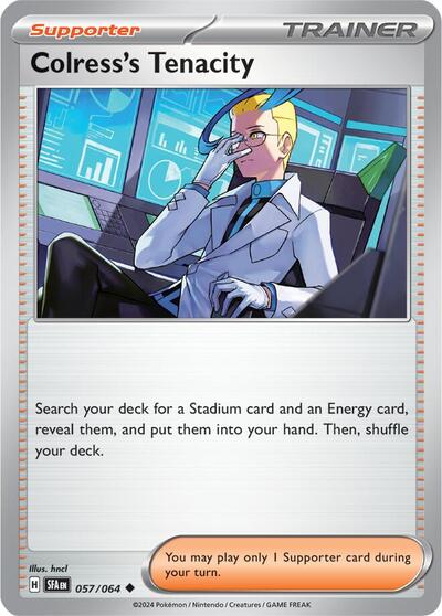 Colress's Tenacity - 057 (SV: Shrouded Fable) Light Play