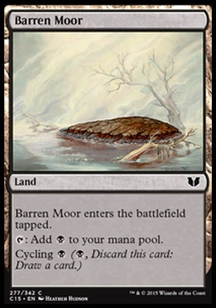 Barren Moor (Commander 2015) Heavy Play