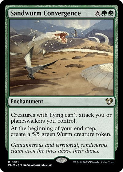 Sandwurm Convergence (Commander Masters) Light Play