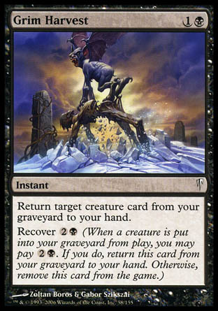 Grim Harvest (Coldsnap) Light Play