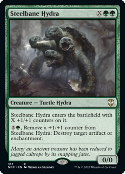 Steelbane Hydra (Commander: Streets of New Capenna) Light Play