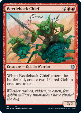 Beetleback Chief (Jumpstart) Light Play