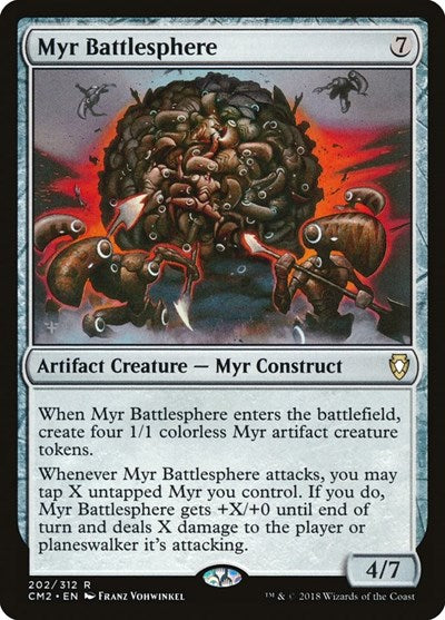 Myr Battlesphere (Commander Anthology Volume II) Medium Play