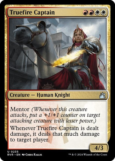 Truefire Captain (Ravnica Remastered) Light Play
