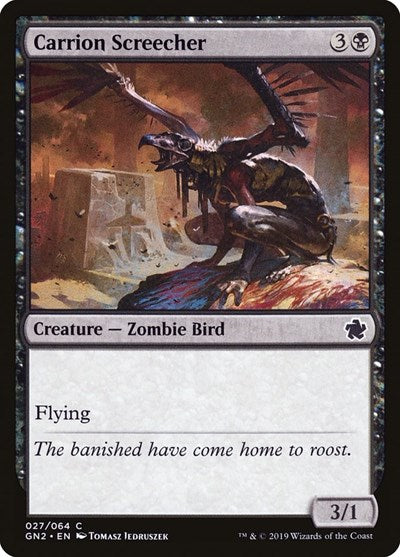 Carrion Screecher (Magic Game Night 2019) Light Play