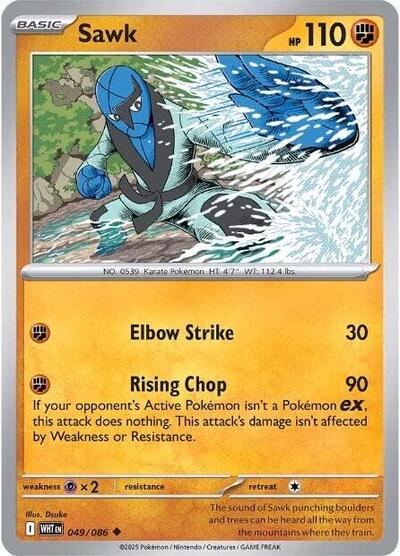 Sawk (SV: White Flare) Light Play
