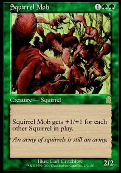Squirrel Mob (Odyssey) Damaged / Poor