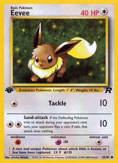 Eevee (Team Rocket) Medium Play Unlimited