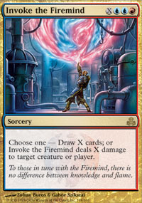 Invoke the Firemind (Guildpact) Light Play