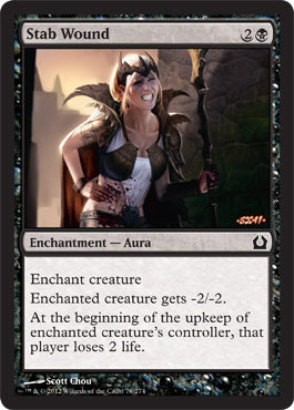 Stab Wound (Return to Ravnica) Light Play