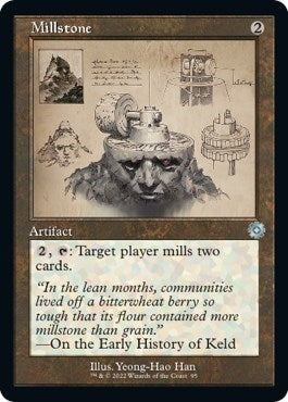 Millstone (Schematic) (The Brothers' War: Retro Frame Artifacts) Light Play