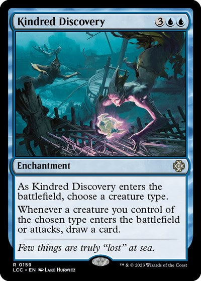 Kindred Discovery (Commander: The Lost Caverns of Ixalan) Near Mint