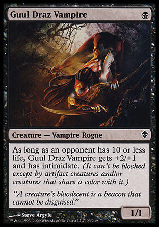 Guul Draz Vampire (Zendikar) Medium Play