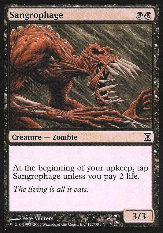 Sangrophage (Time Spiral) Medium Play