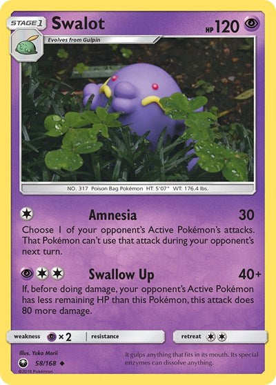 Swalot (SM - Celestial Storm) Medium Play