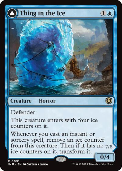 Thing in the Ice (Innistrad Remastered) Light Play