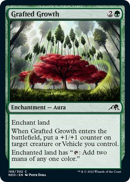 Grafted Growth (Kamigawa: Neon Dynasty) Light Play