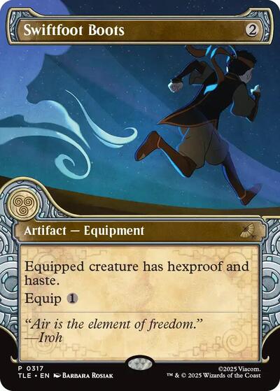 Swiftfoot Boots (Showcase) (Avatar: The Last Airbender: Eternal-Legal) Light Play