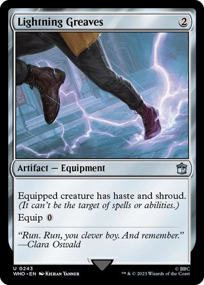 Lightning Greaves (Universes Beyond: Doctor Who) Light Play Foil