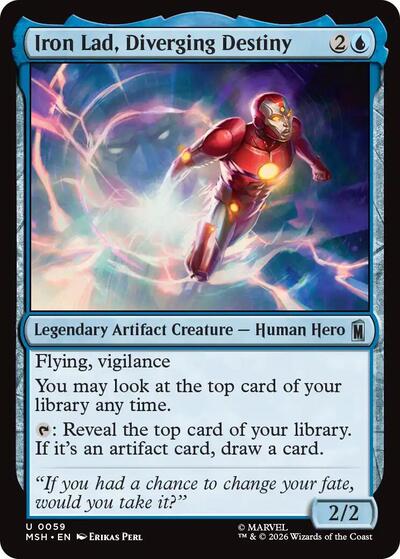 Iron Lad, Diverging Destiny (Marvel Super Heroes) Light Play
