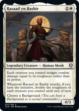 Rasaad yn Bashir (Commander Legends: Battle for Baldur's Gate) Light Play Foil