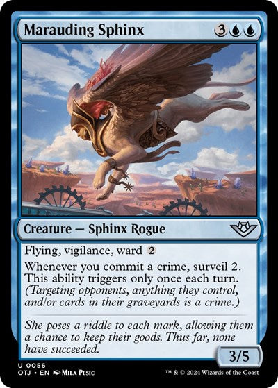 Marauding Sphinx (Outlaws of Thunder Junction) Light Play