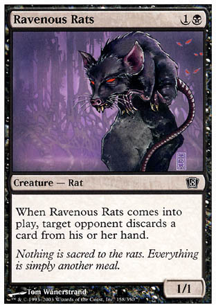 Ravenous Rats (8th Edition) Light Play