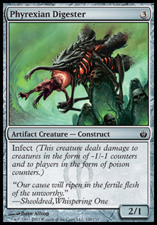 Phyrexian Digester (Mirrodin Besieged) Light Play
