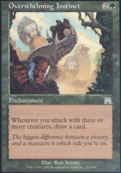 Overwhelming Instinct (Onslaught) Light Play