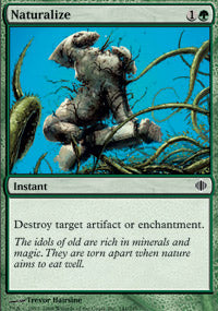 Naturalize (Shards of Alara) Light Play