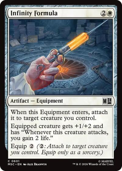 Infinity Formula (Commander: Marvel Super Heroes) Light Play