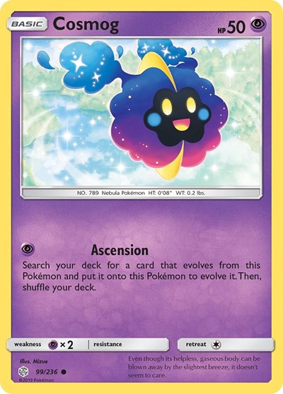 Cosmog - 99 (SM - Cosmic Eclipse) Light Play