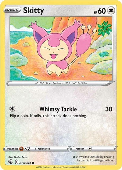 Skitty (SWSH08: Fusion Strike) Light Play