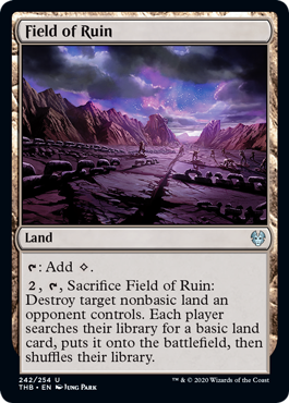 Field of Ruin (Theros Beyond Death) Light Play