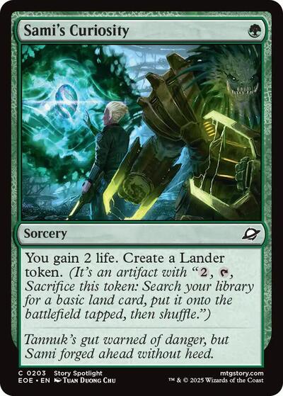 Sami's Curiosity (Edge of Eternities) Light Play
