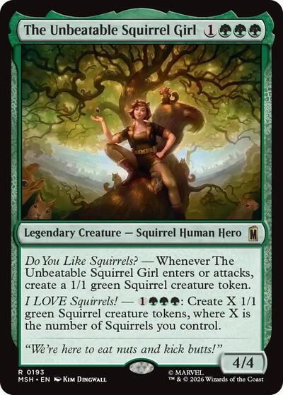 The Unbeatable Squirrel Girl (Marvel Super Heroes) Light Play