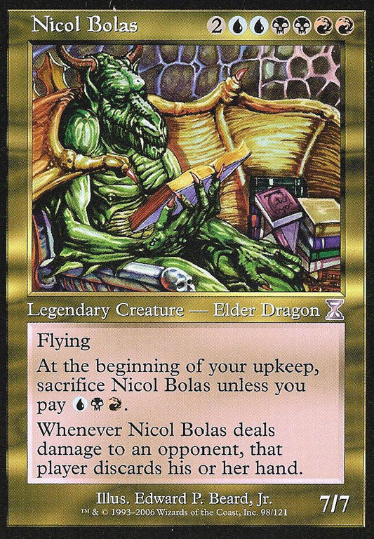 Nicol Bolas (Time Spiral Time Shifted) Medium Play