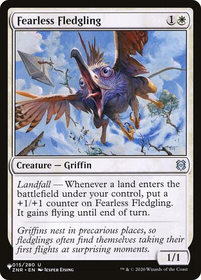 Fearless Fledgling (The List) Light Play
