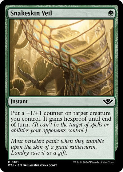 Snakeskin Veil (Outlaws of Thunder Junction) Light Play