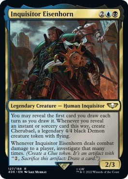 Inquisitor Eisenhorn (Universes Beyond: Warhammer 40K) Light Play