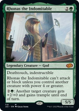 Rhonas the Indomitable (Jumpstart 2022) Light Play