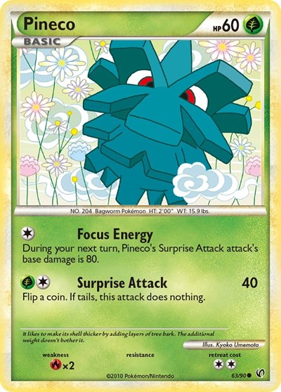 Pineco (63) (Undaunted) Medium Play
